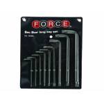 FORCE Шестограми Г-образни torx улъжени (Т20Н-Т60Н) комплект 9 бр. jn62835 force (jn62835)