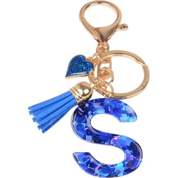 HARAHU Ключодържател Азбука - s / Тъмносиня kp37879 (37879)