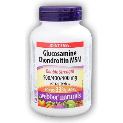 Webber Naturals Glucosamine Chondroitine 500/400/400 120 tablet