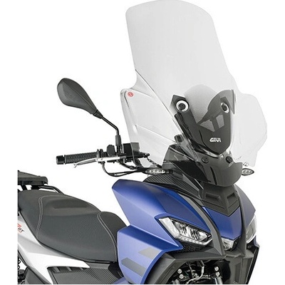 GIVI 6711DT plexi čiré Aprilia SR 125-200 GT (22-26), vxš740x610mm- použij sadu D6711KIT