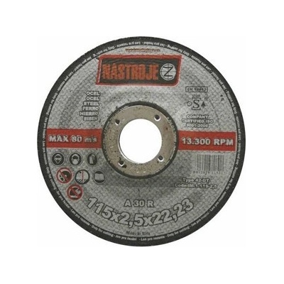Nástroje cz Kotouč řezný 115 x 2,5 x 22 mm IM-1-115-2,5