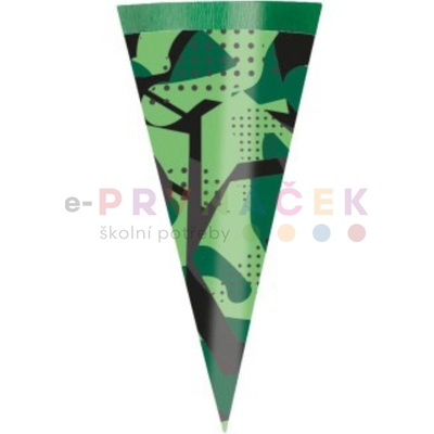 Herlitz pro prvňáčky Zelená kamufláž 15 cm
