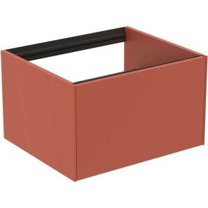 Ideal Standard Atelier Conca червено-оранжев матов стенен шкаф с 1 чекмедже 60 см (T3982Y3)