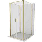 Mexen Exo-B Duo 3S душ кабина 3-стенна със сгъваеми врати 80 x 80 см, прозрачна, (814-080-080-50-00-3S)
