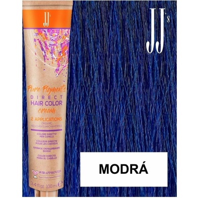 JJ Direct Barva Deep Blue Modrá 100 ml
