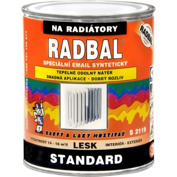 Barvy A Laky Hostivař Radbal S2119 speciální barva na radiátory, 6003 slonová kost, 600 ml