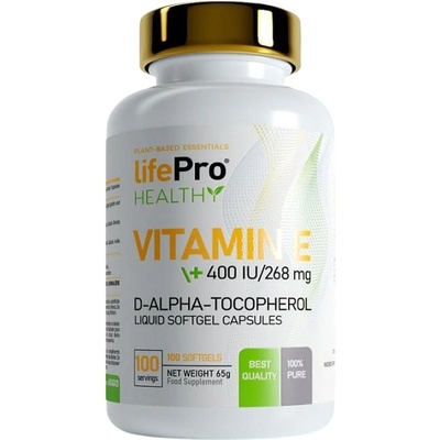 Life Pro Vitamin E 400 IU [100 Гел капсули]