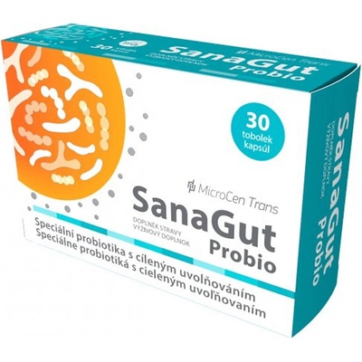 SanaGut Probio probiotikum s cieleným uvoľňovaním 30 kapsúl