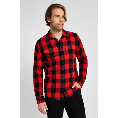 Lee pánska košeľa regular Western shirt 112355748 červená