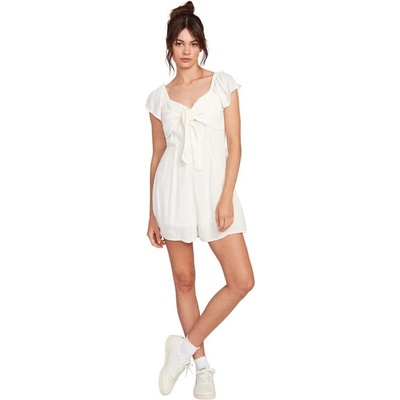 Volcom šaty Coco Ss Romper White WHT