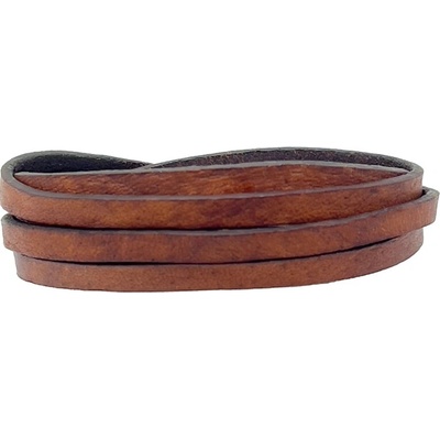 Daniel Dawson Pánský náramek z pravé kůže Ernesto světle hnědá matná kůže NR-LB541