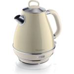 Ariete Електрическа ретро кана Ariete Vintage, 2000W, Капацитет 1.7 л, 360° безжична основа, Миещ се филтър, Автоматично изключване - БЕЖОВ (AR-00C286903AR0) Електрически кани