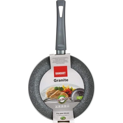 Banquet hliníková GRANITE PR indukce 24 x 5 cm