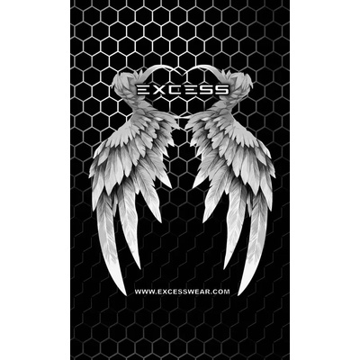 Excess Хавлия Excess Black & White Wings (EX-21792)