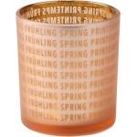 Raeder Свещник за чаена свещ Spring 8 см оранжев (C17481)
