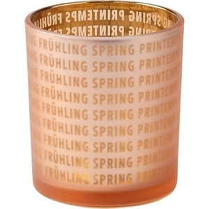 Raeder Свещник за чаена свещ Spring 8 см оранжев (C17481)
