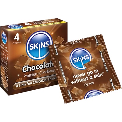 Skins - шоколадови презервативи (4бр)