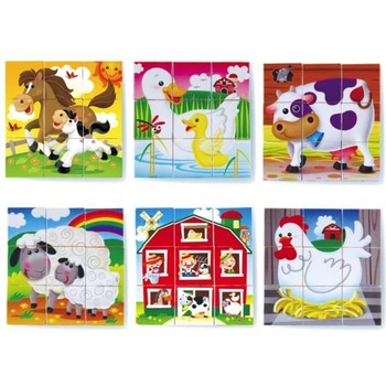 PLAYGO Сгъваеми кубчета ферма