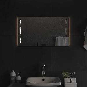 vidaXL LED огледало за баня, 40x70 см (3154047)