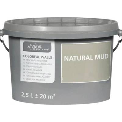 StyleColor Natural Mud 2,5 l hnedá