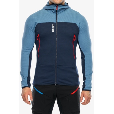 Millet Fusion Grid Hoodie coronet blue/saphir