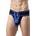 MOB Fetish Football Jockstrap Blue L