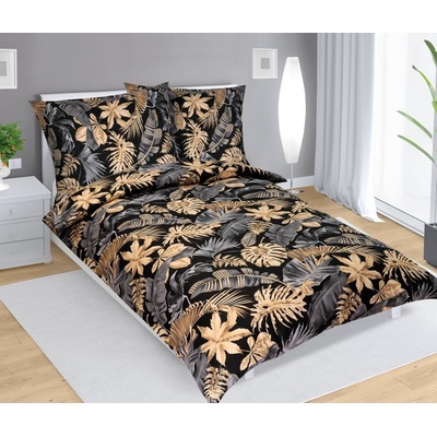 Bellatex povlečení bavlna monstera 140x220 70x90