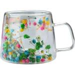 CupHup Стъклена термо чаша CupHup Blum с двойно дъно, Spring (Blum-01-02)