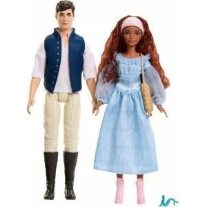 Mattel Disney little mermaid ariel&prince eric hlx14 wb4