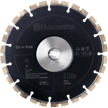 Husqvarna CONSTRUCTION EL 10 CnB Диамантен диск за мокро рязане на армиран бетон и скални материали ф230 мм 2.4 мм (574 83 62-01) (574 83 62-01)