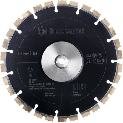Husqvarna CONSTRUCTION EL 10 CnB Диамантен диск за мокро рязане на армиран бетон и скални материали ф230 мм 2.4 мм (574 83 62-01) (574 83 62-01)