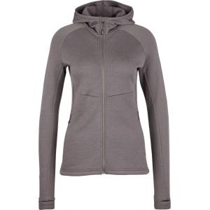 Stoic Дамско вълнено яке Stoic Women's MerinoFleece240 StorforsSt. Zip Hoody Merino hoodie - Dark Purple - размер XS (105-6669-0211)