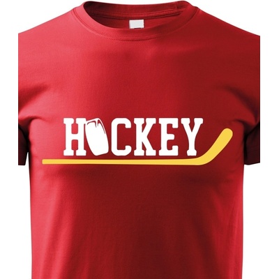 dětské tričko Hockey 3 červená