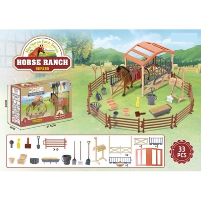 Конна ферма - голям комплект 33бр