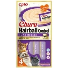 INABA Churu Hairball Tuňák 4 x 14 g