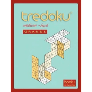 Tredoku Medium Hard GRANDE Book 1 | Mindome Games (ISBN: 9789657471098)