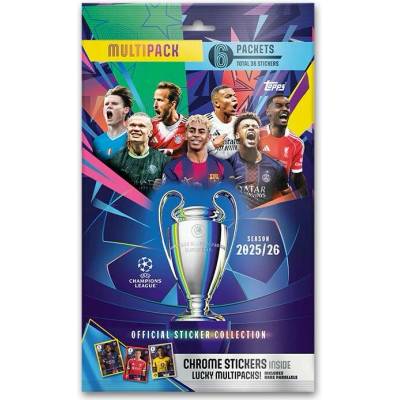 Topps Champions League stickers 2025 2026 multipack