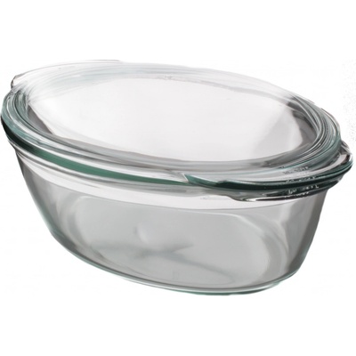 SIMAX pekáč oválný s víkem 3l + 1,4 l 35,4x21,3x13 cm – Zboží Dáma