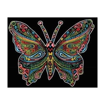 Stepp Velvet coloring page 47x35 Butterfly