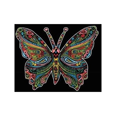 Stepp Velvet coloring page 47x35 Butterfly