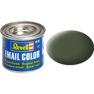 Revell Емайлна боя, Revell, Email Color, Бронзово зелено мат, 14 мл (R32165)