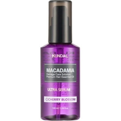 Kundal Macadamia Ultra Hair Serum Sérum na vlasy Pink Grapefruit 100 ml