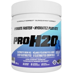 PVL / Pure Vita Labs PROH2O | with Electrolytes, Vitamins & Amino Acids [255 грама] Синя малина