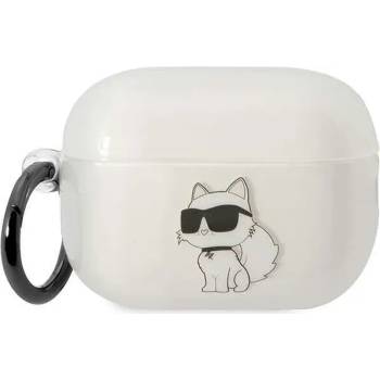 Karl Lagerfeld Airpods Pro 2 cover transparent Ikonik Choupette (KLAP2HNCHTCT)