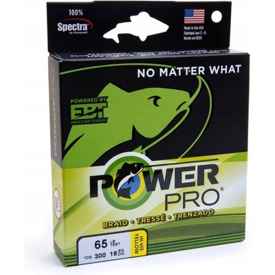 PowerPro Šňůra Tmavě Zelená 135m 0,15mm 9kg