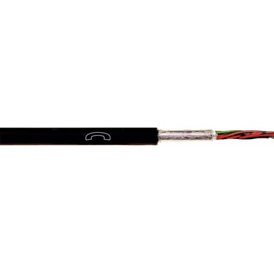 Lapp 1591151/1000 telefonní kabel A-2Y(L)2Y 4 x 2 x 0.8 mm + 1 x 2 x 0.8 mm černá 1000 m