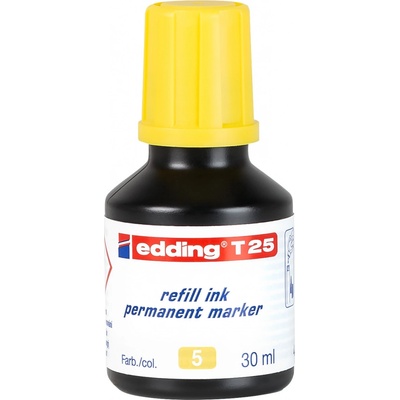 Edding T 25 náhradní inkoust 005 žlutý