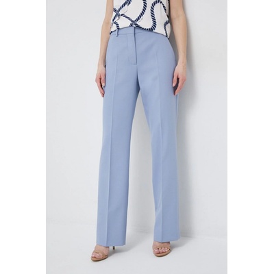 Calvin Klein Панталон Calvin Klein в синьо със стандартна кройка, с висока талия (K20K205188.PPYX)