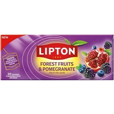 Lipton Čaj lesné plody granát 20 x 1,7 g