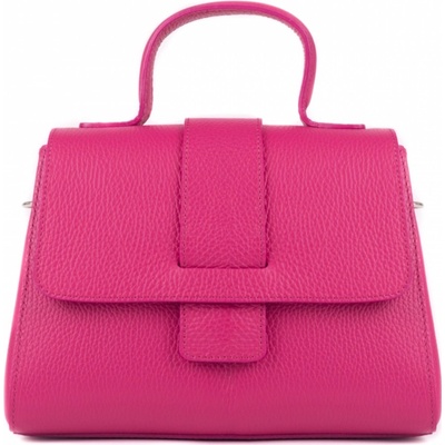 Segali dámska kožená crossbody kabelka Rosy Fuchsia